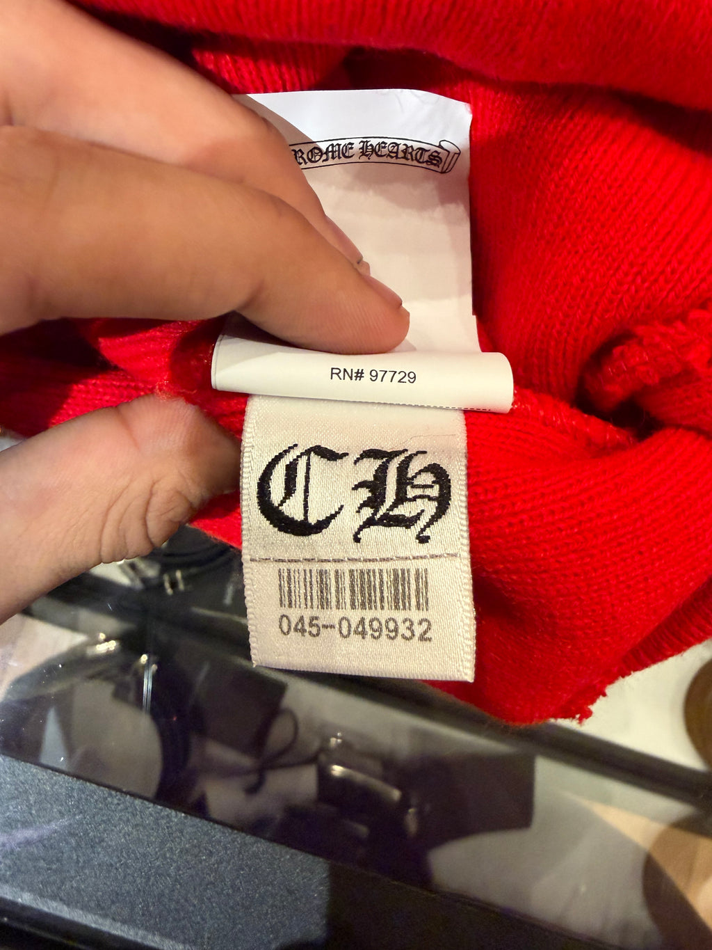 Chrome Hearts CH Beanie - Red