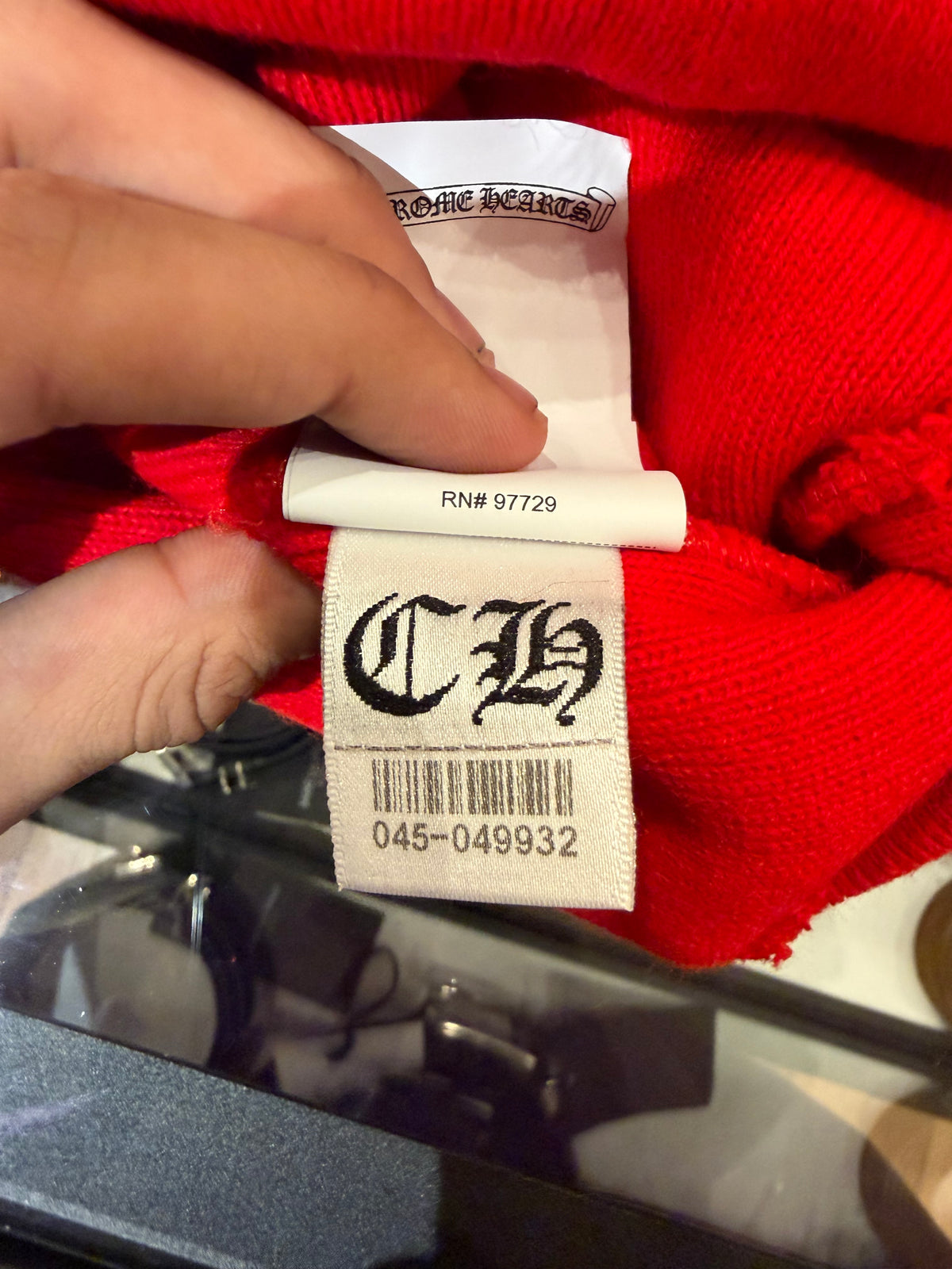 Chrome Hearts CH Beanie - Red