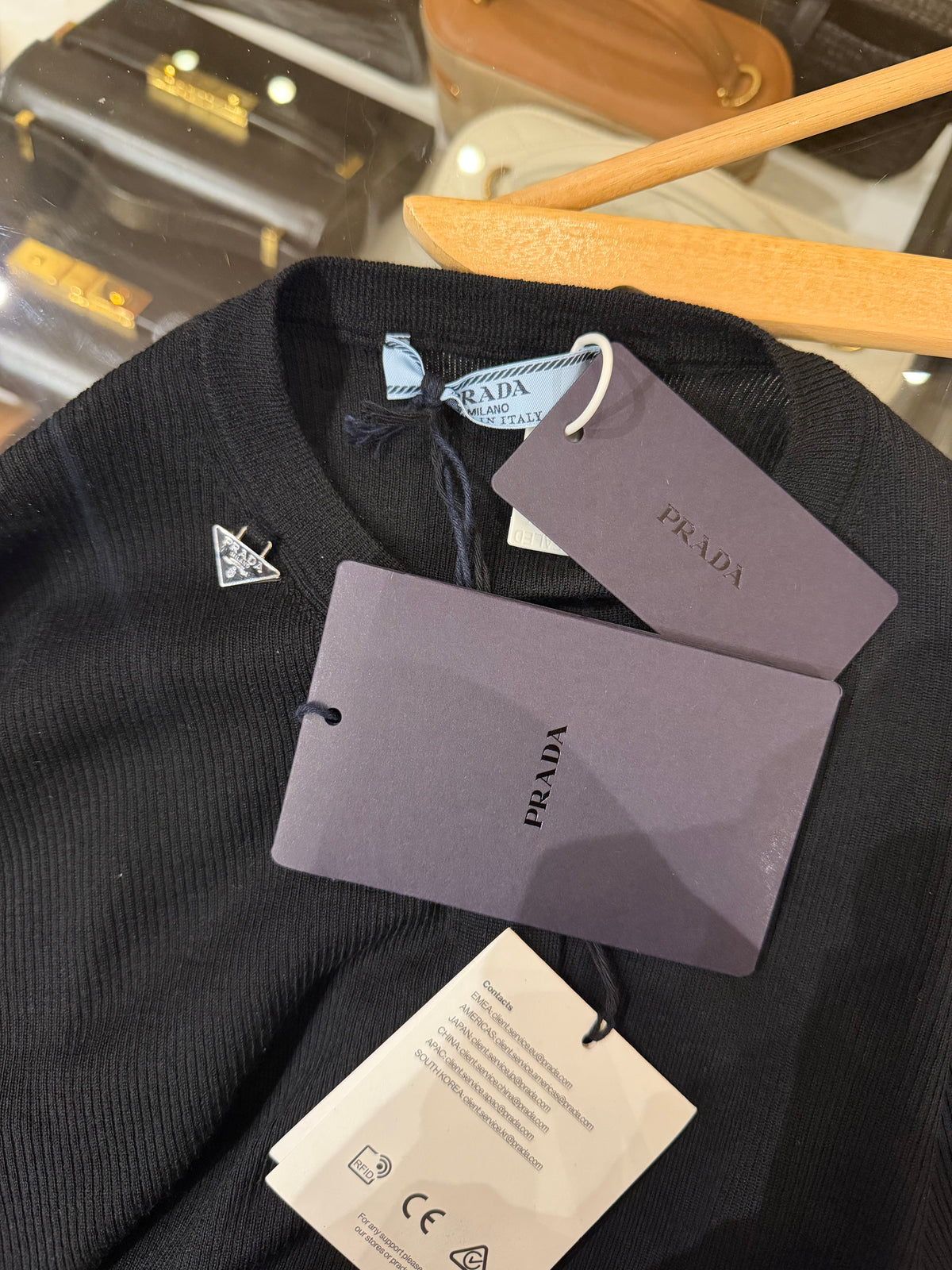 Prada Superfine Wool Cardigan