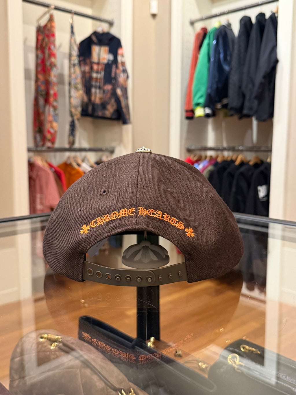 Chrome Hearts CH Baseball Cap - Brown