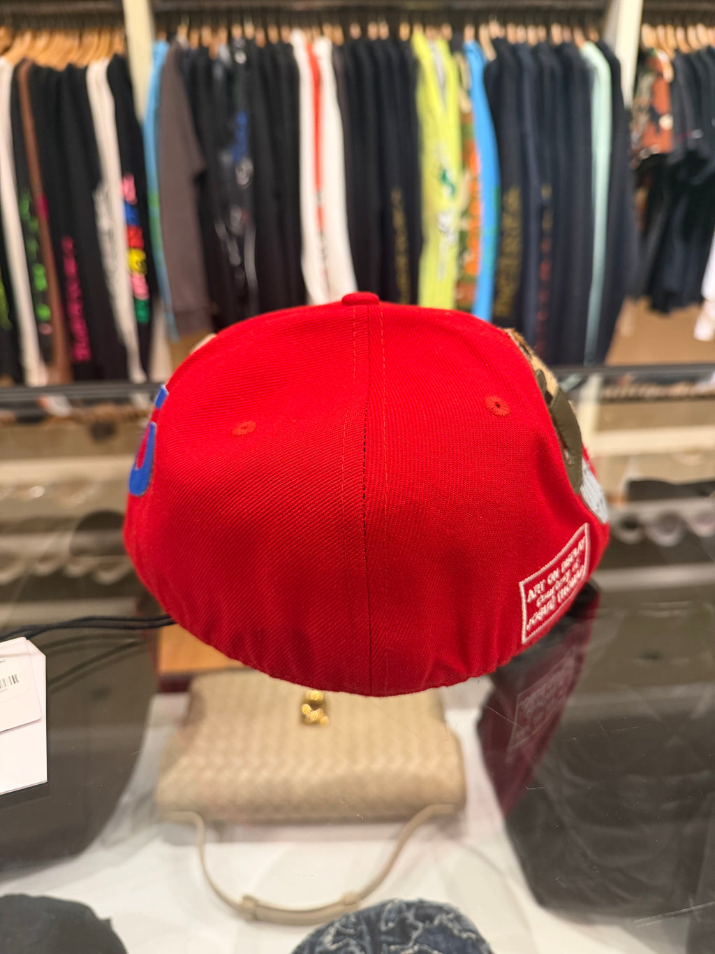 Gallery Dept Leather G Patch Hat - Red