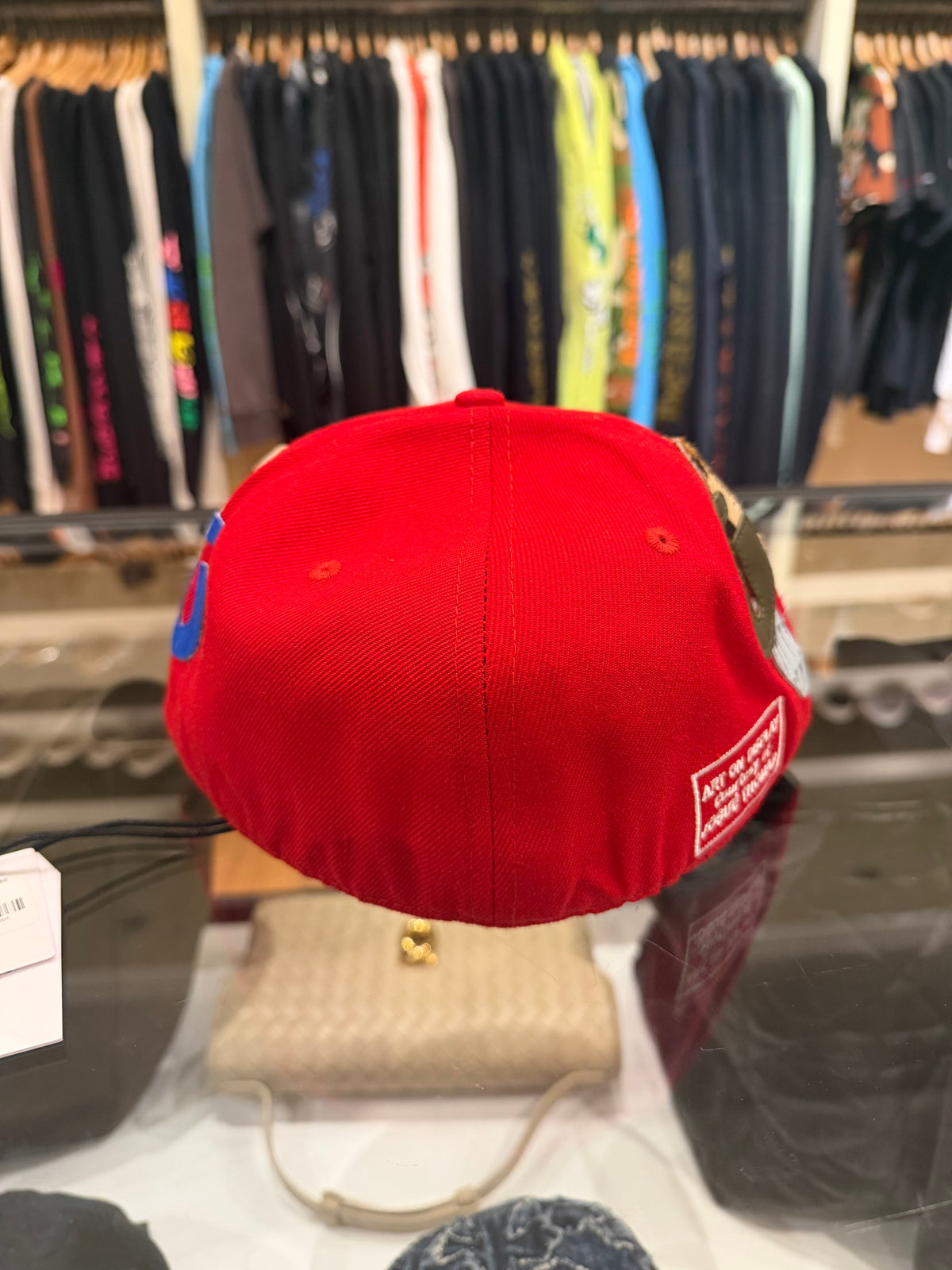 Gallery Dept Leather G Patch Hat - Red