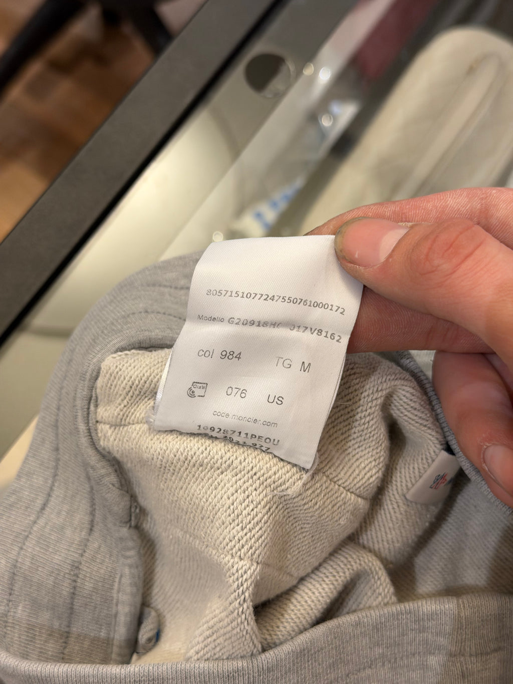 Moncler Taped Sweatpants - Grey