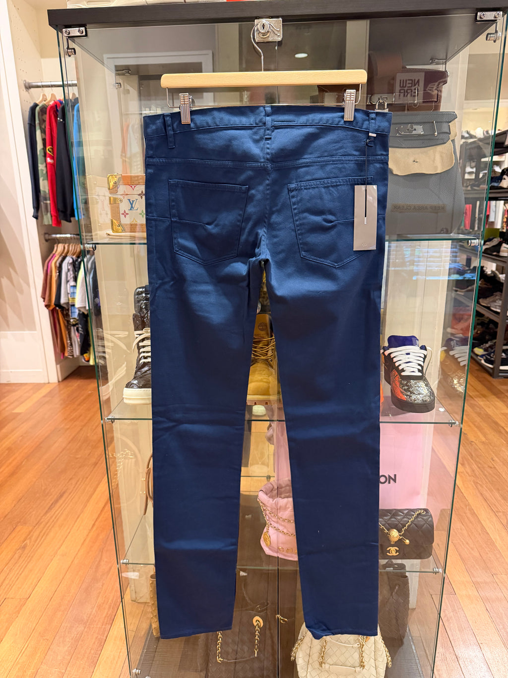 Dior Homme AW11 Stretch ‘Super Slender’ Pants - Navy