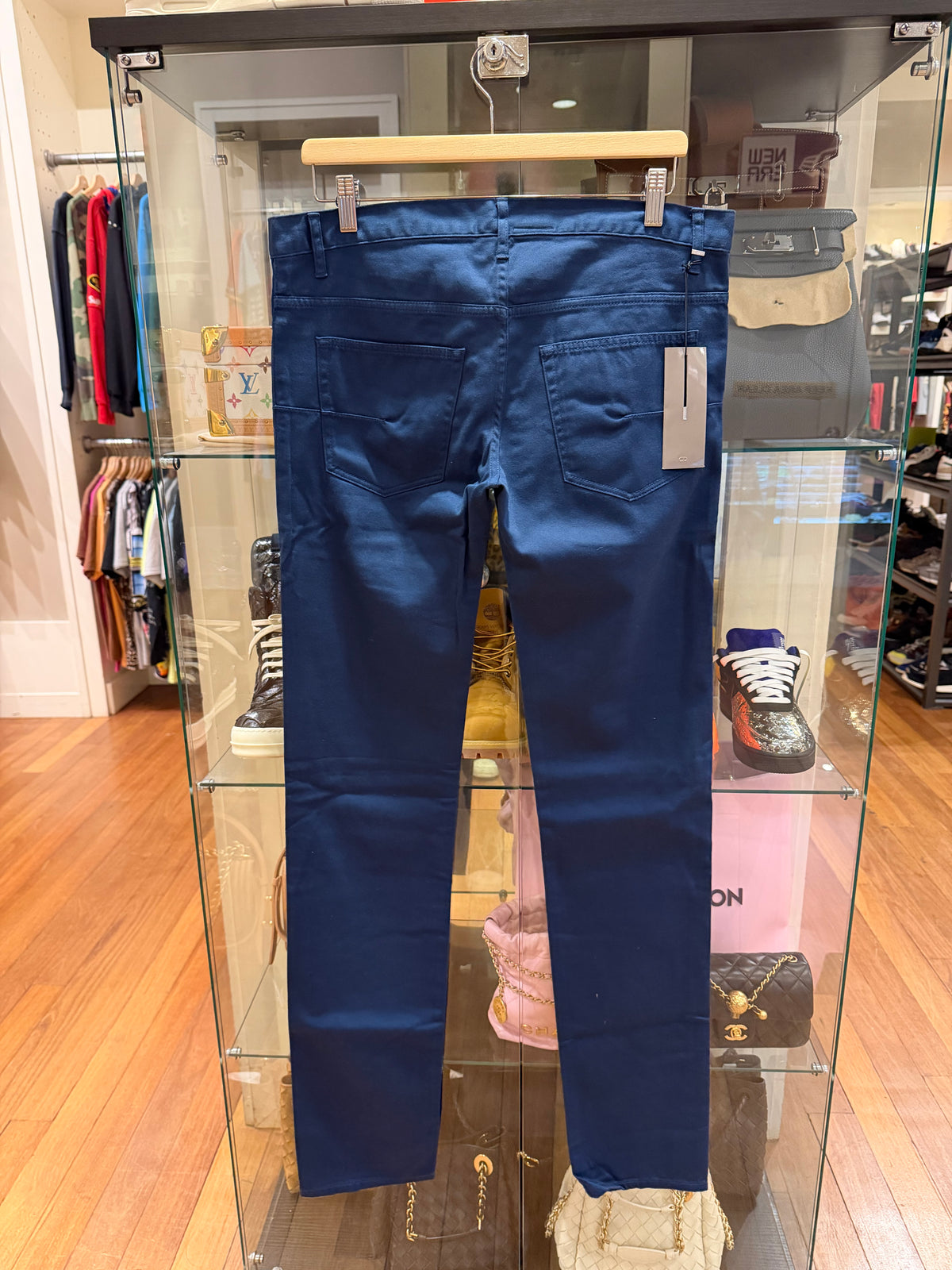 Dior Homme AW11 Stretch ‘Super Slender’ Pants - Navy