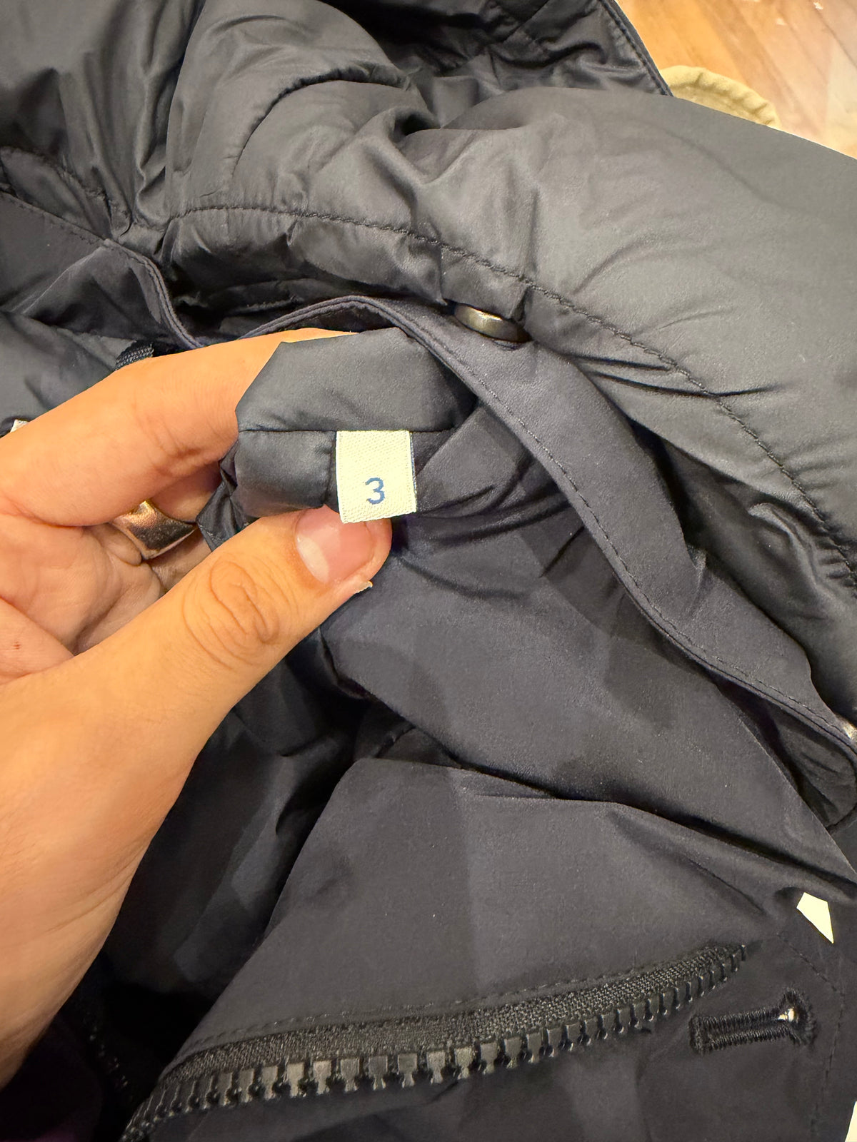 Moncler Evrine Giubbotto - Navy