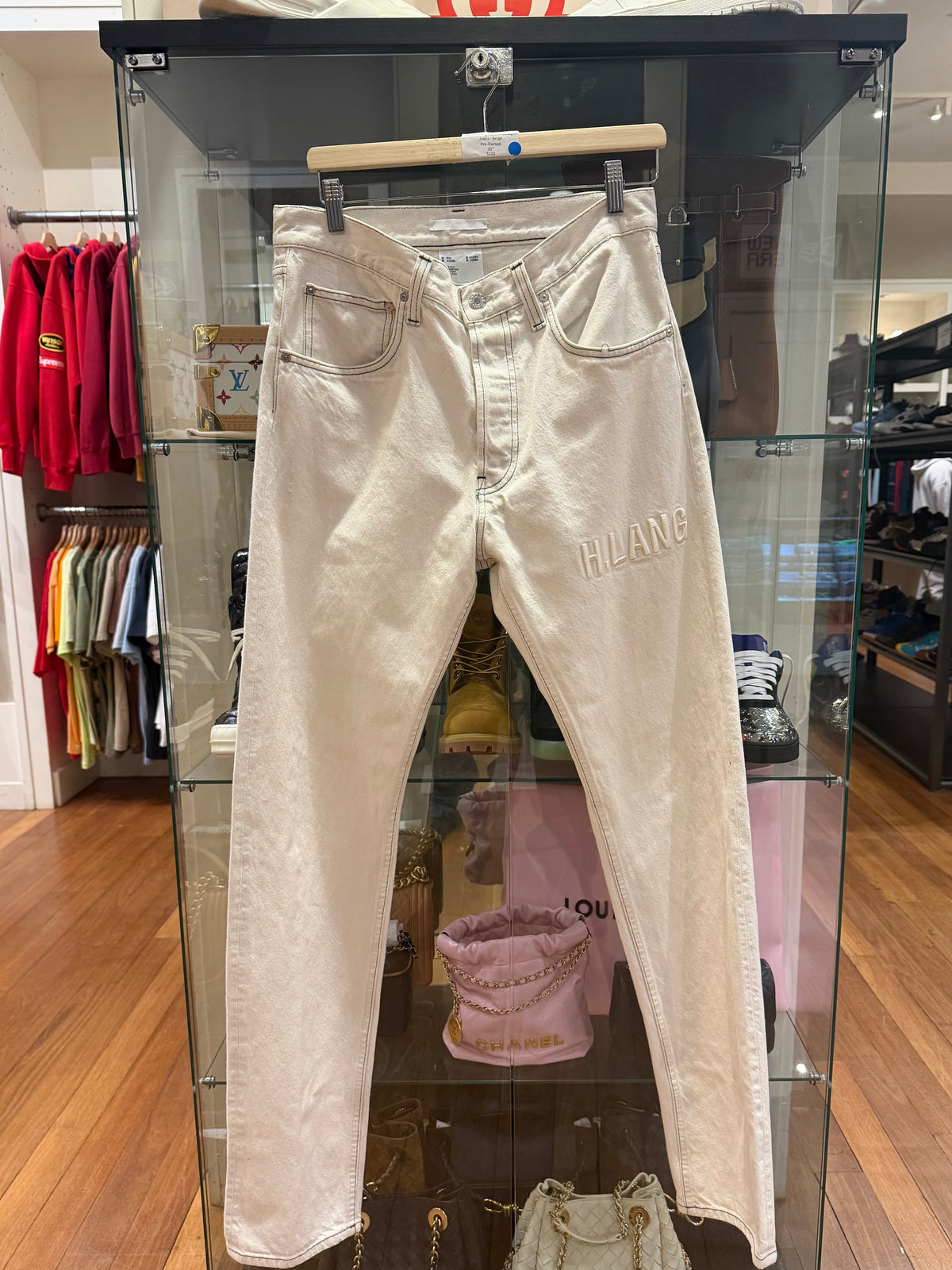 Helmut Lang Masc Hi Straight
Jeans - Beige