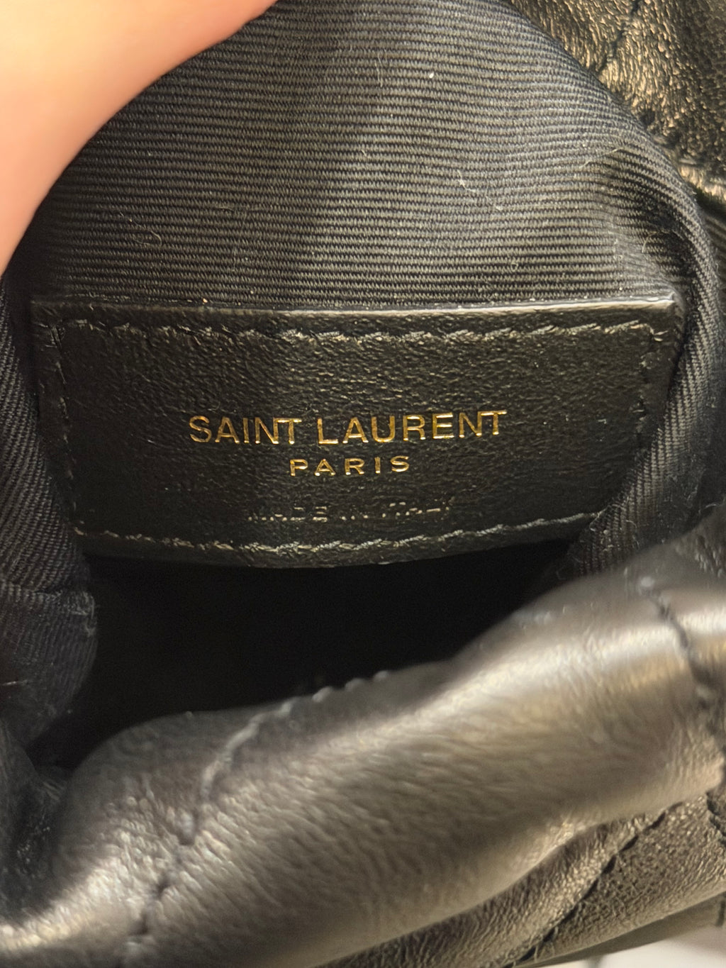 Saint Laurent Jamie Mini Quilted Leather