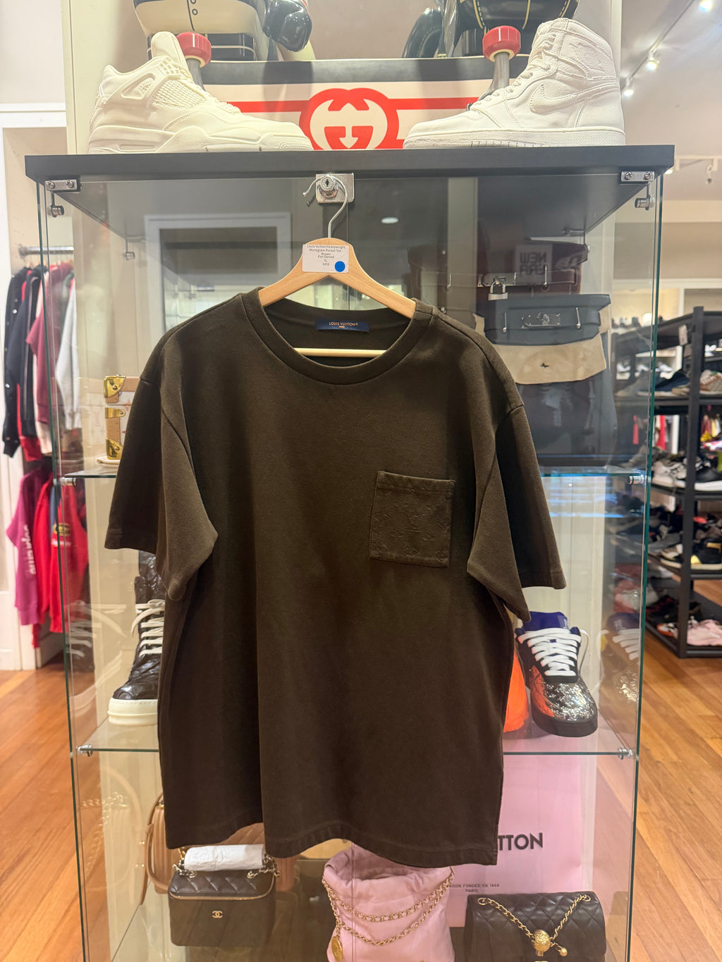 Louis Vuitton Heavyweight
Monogram Pocket Tee -
Brown