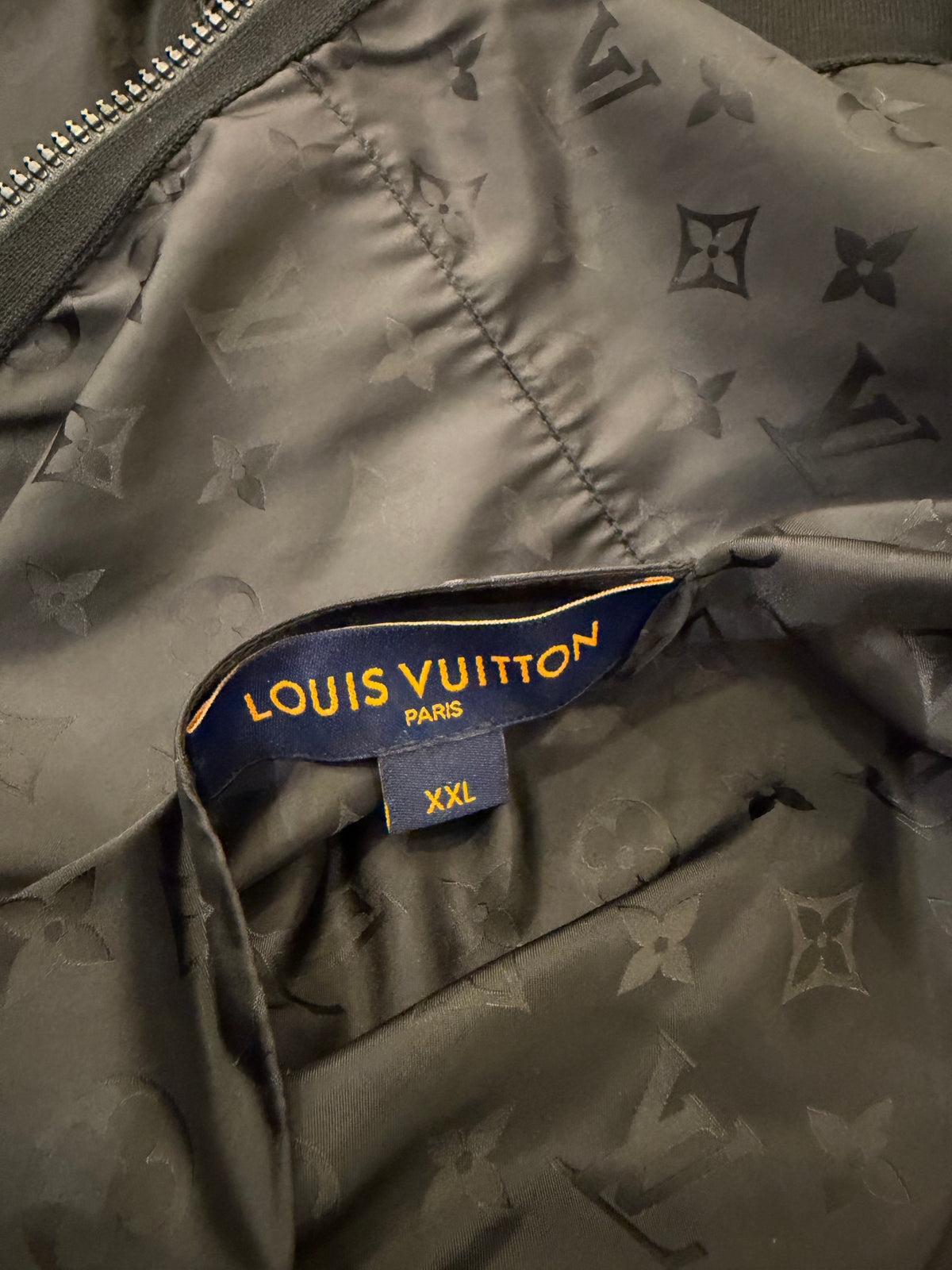 Louis Vuitton Reversible
Monogram Bomber - Black