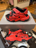 Balenciaga Track Sandals - Red/Black