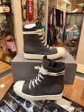 Rick Owens Ramone High School- Charcoal Suede