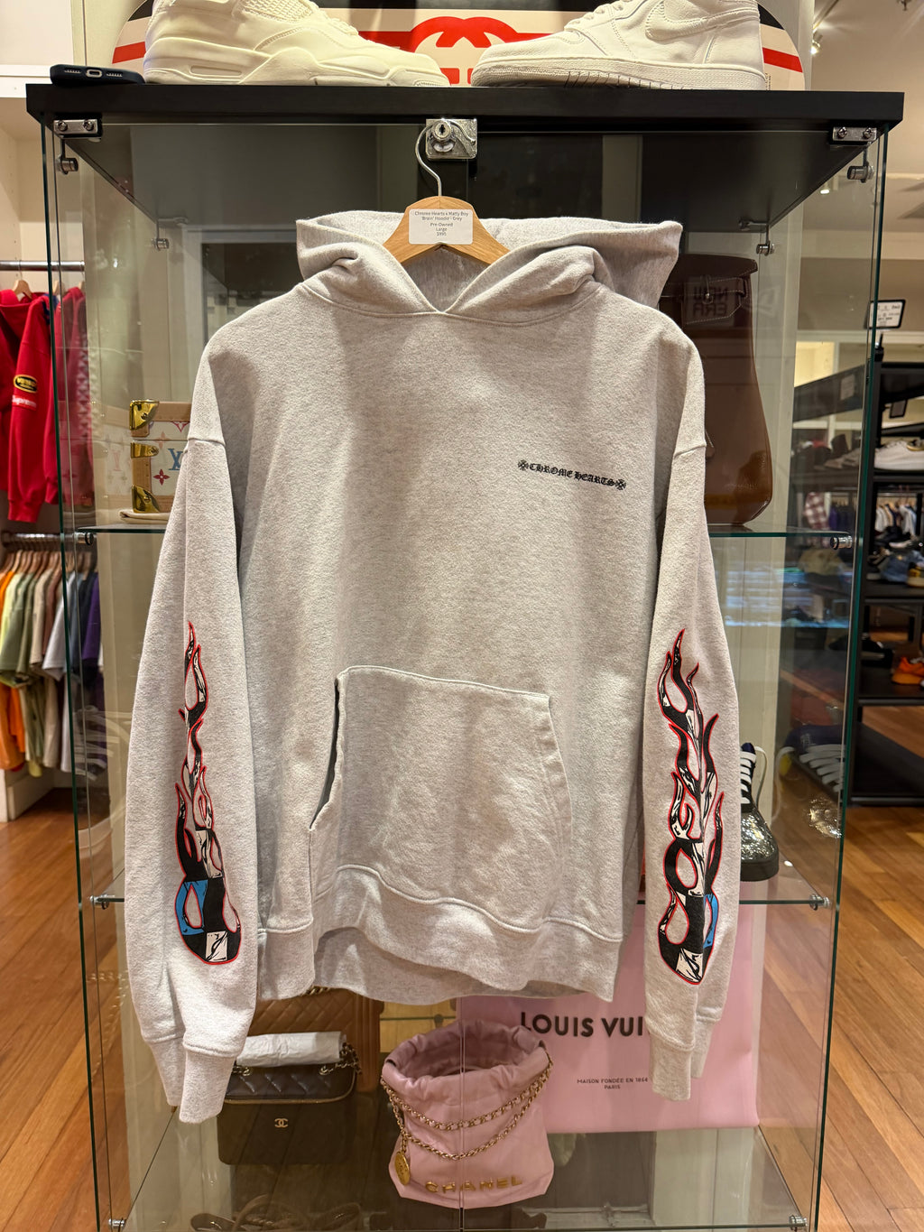 Chrome Hearts x Matty Boy
'Brain' Hoodie - Grey