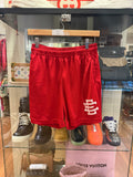 Eric Emanuel Mesh Shorts -
Red/White