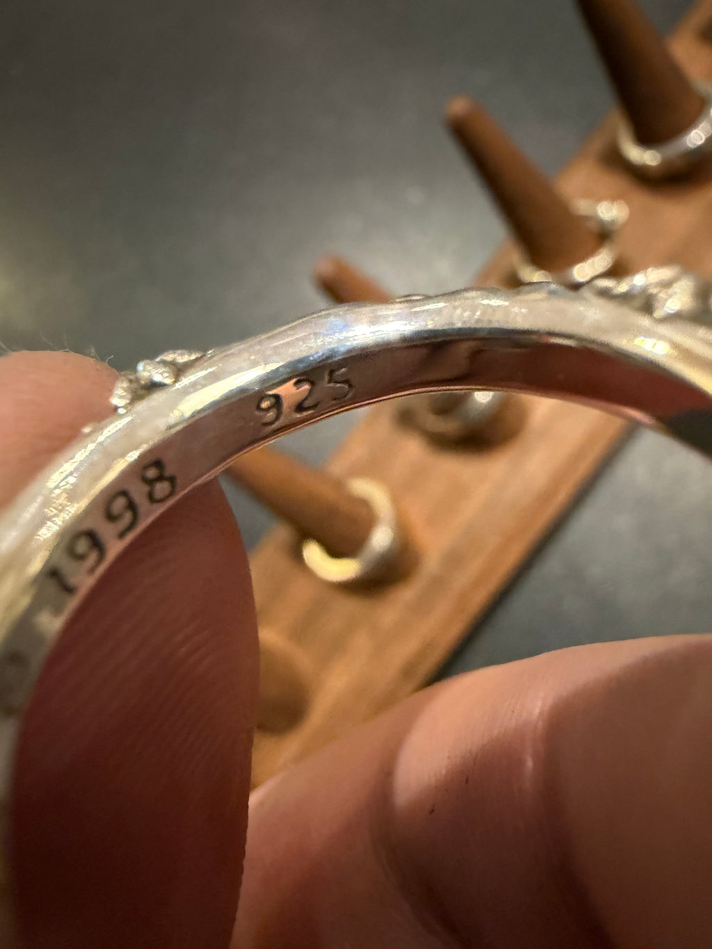 Chrome Hearts SBT Vine Ring Silver - Size 12