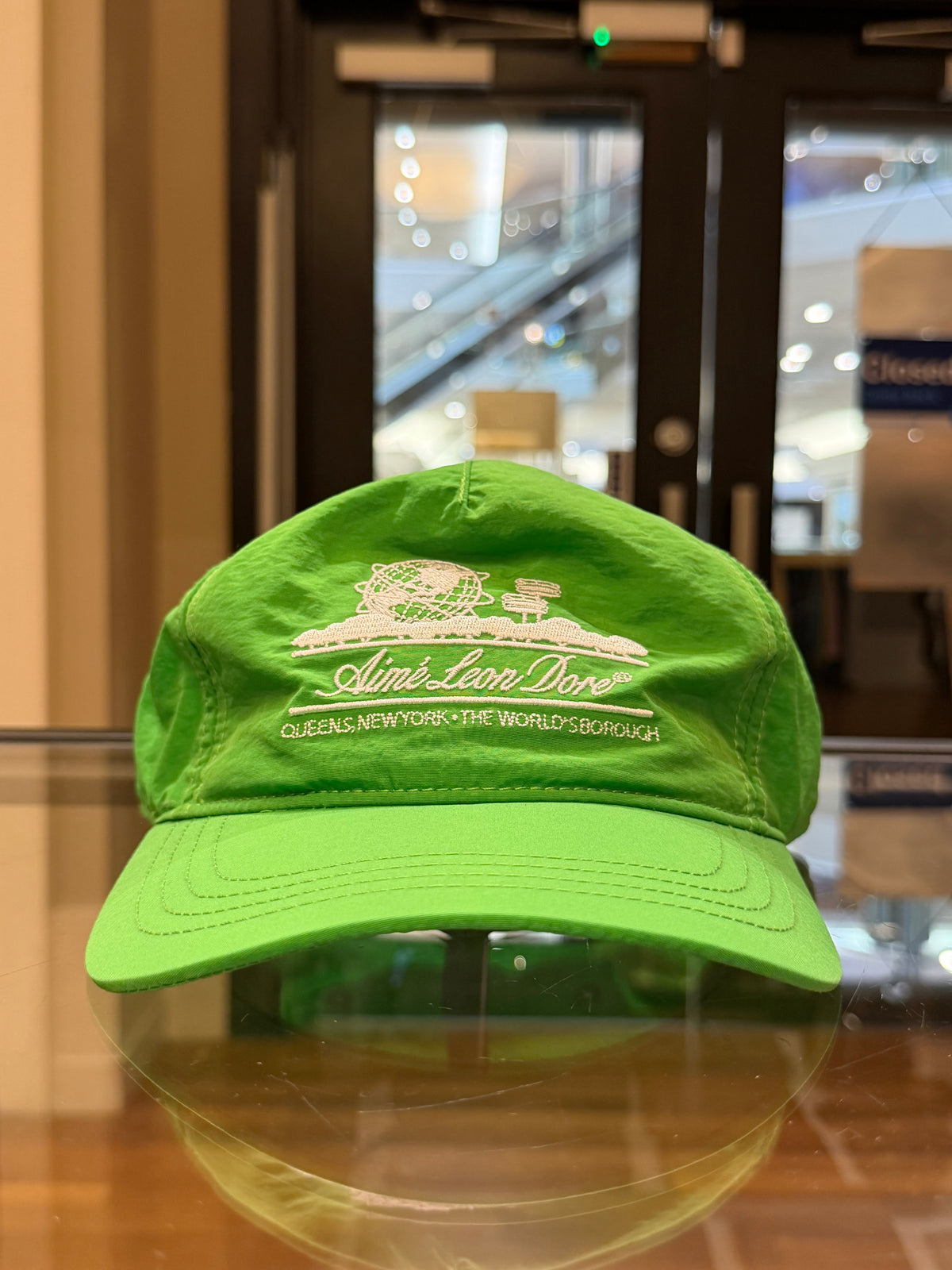 Aimé Leon Dore Nylon Cap - Lime Green