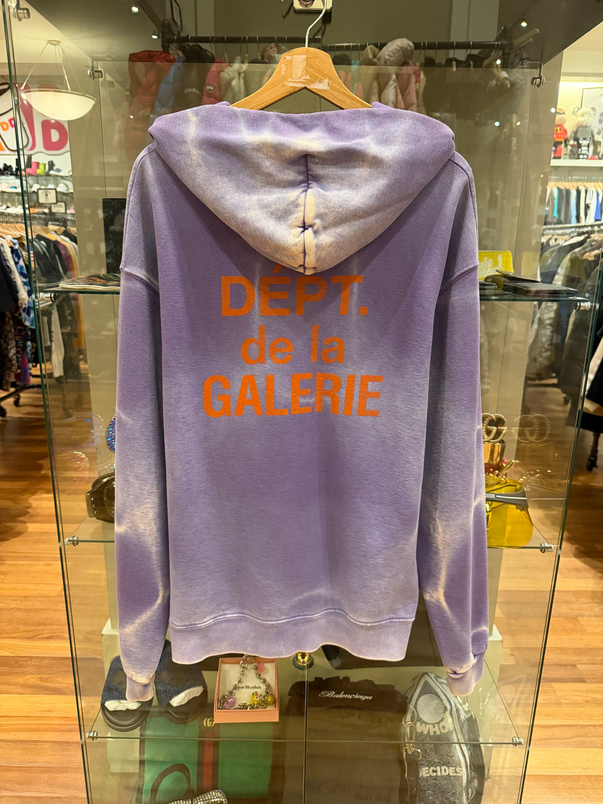 Gallery Dept French Zip Hoodie - Purple
