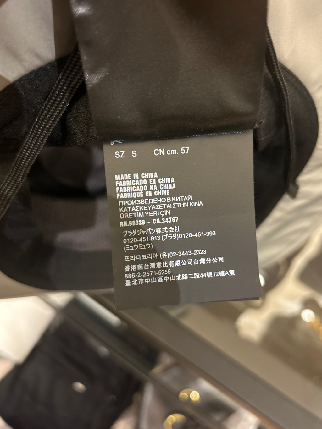 Prada x Luna Rossa Bucket Hat - Light Grey