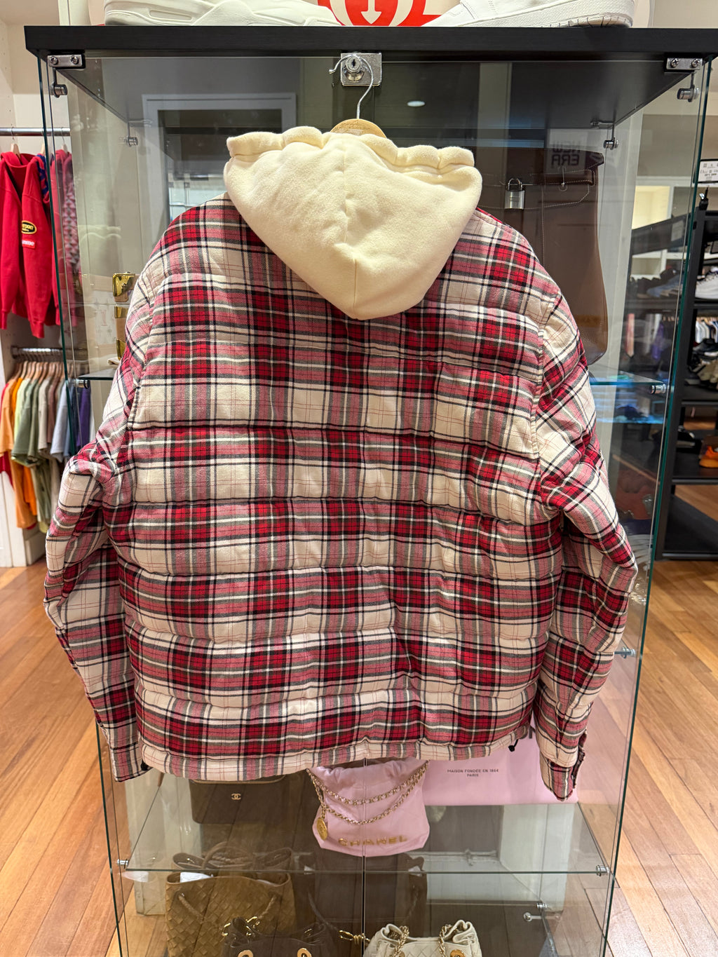 Kith Sterling Quilted Puffer
Pyre - Plaid Red