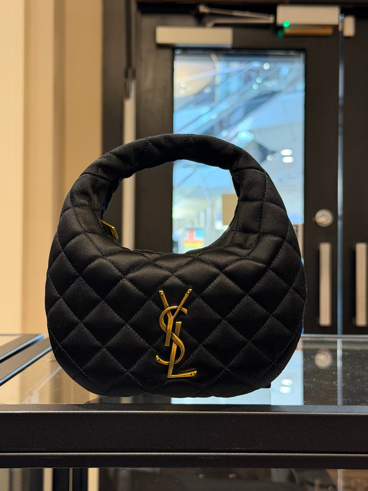 Saint Laurent Icarino Top Handle Quilted Leather Bag