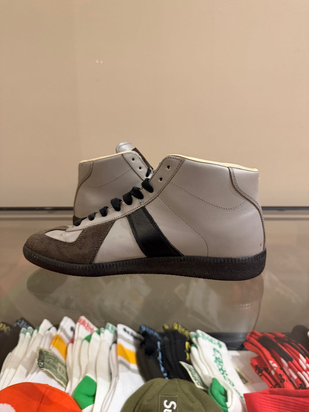 Maison Margiela GAT Midtop -
Grey