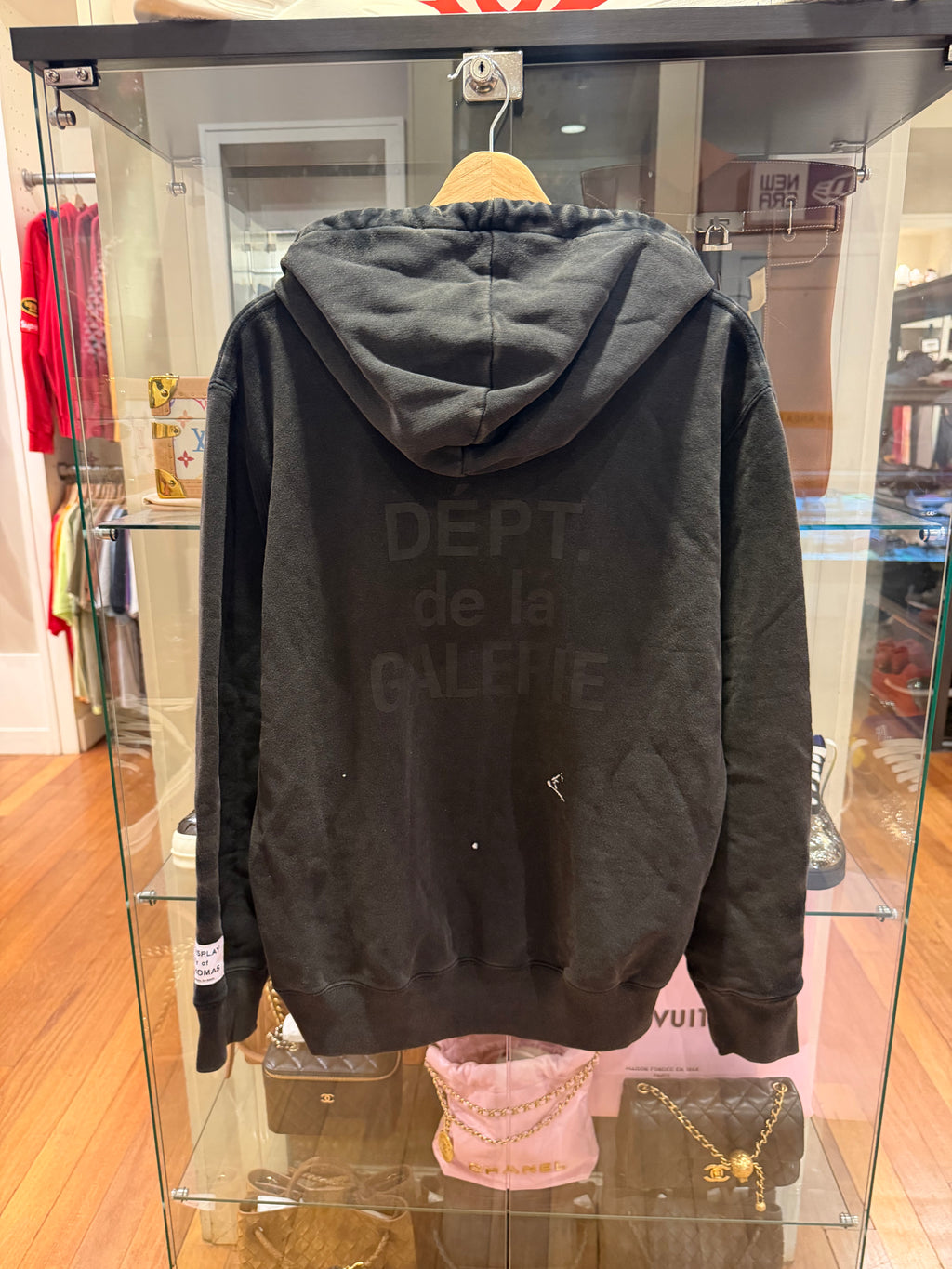 Gallery Dept. x Lanvin Painted Hoodie - Black