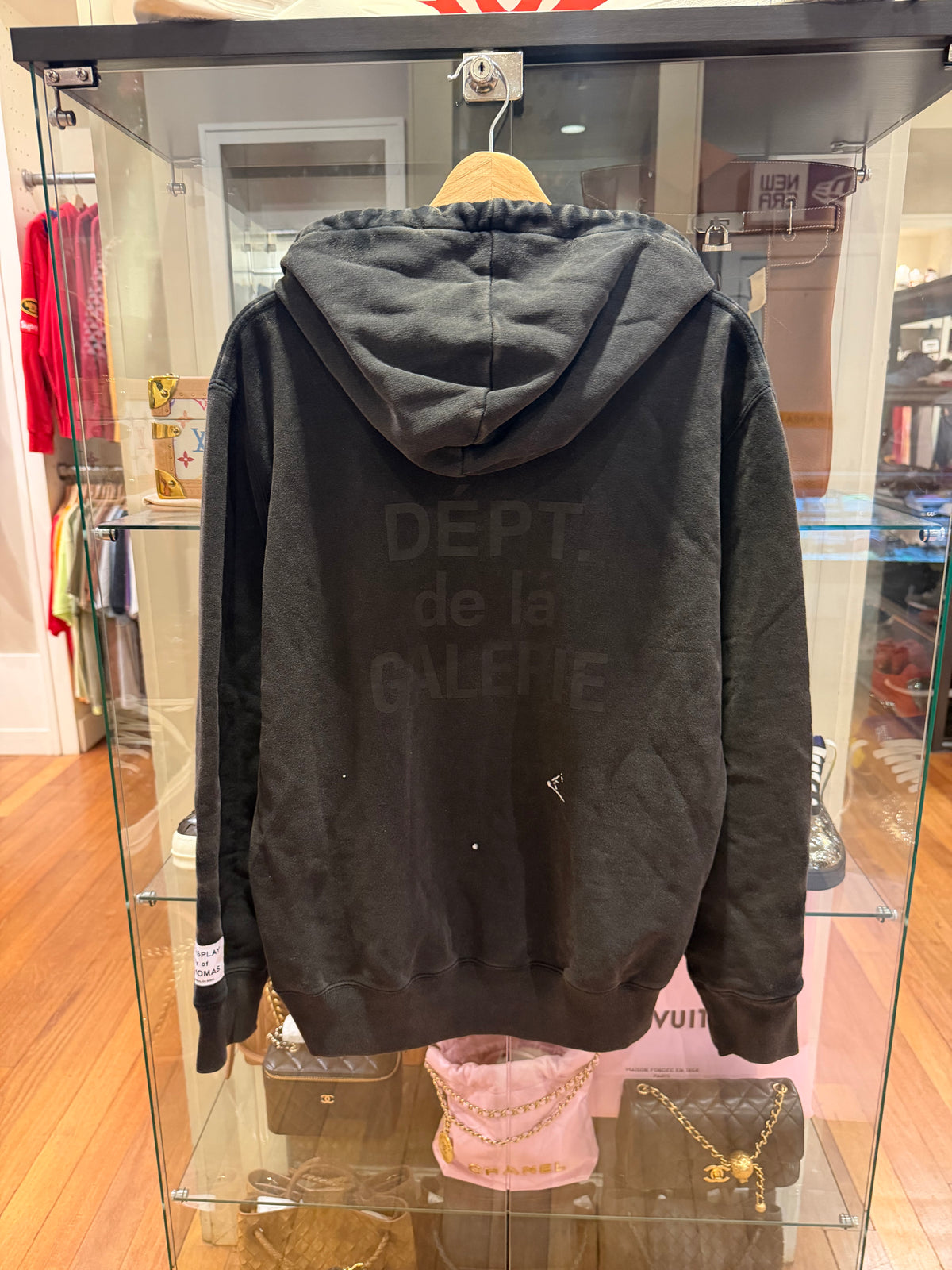 Gallery Dept. x Lanvin Painted Hoodie - Black