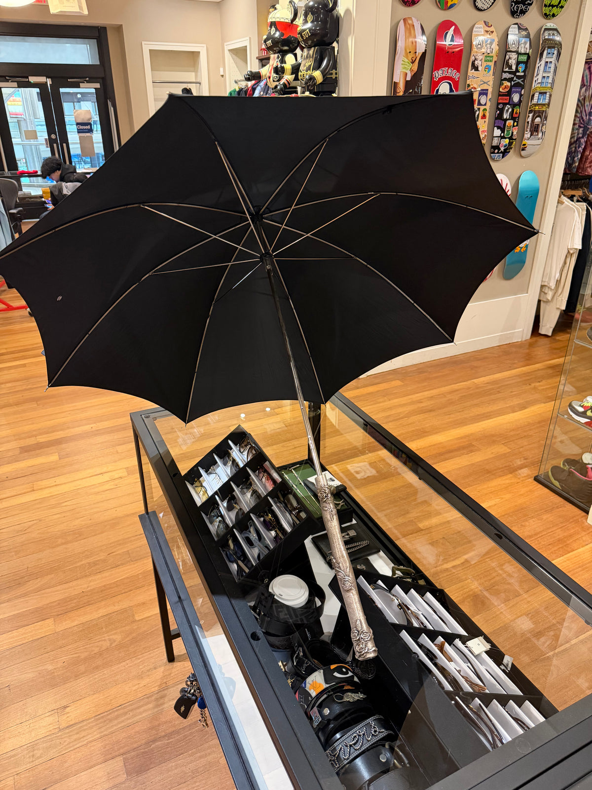 Enfants Riches Deprimes Rose Thorn Handle Umbrella