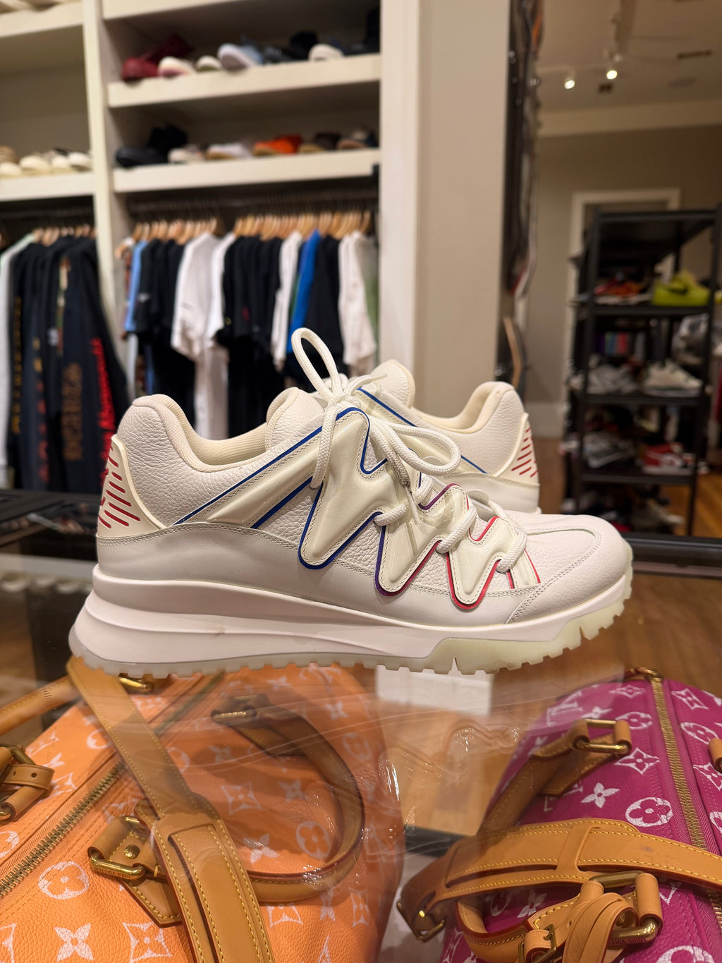 Louis Vuitton Zig Zag Sneaker - White/Red/Blue