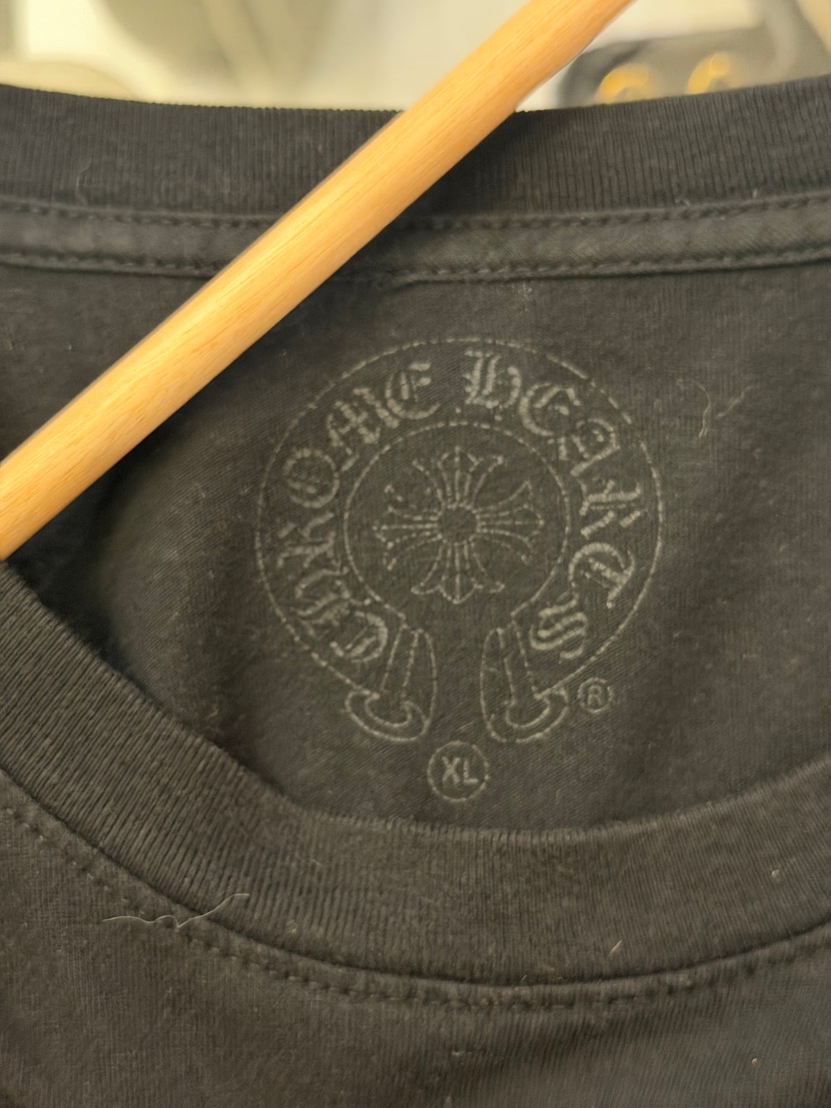 Chrome Hearts Hong Kong Horseshoe LS Shirt - Black