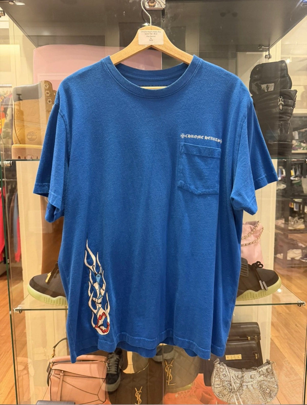 Chrome Hearts Matty Boy Space Tee - Blue