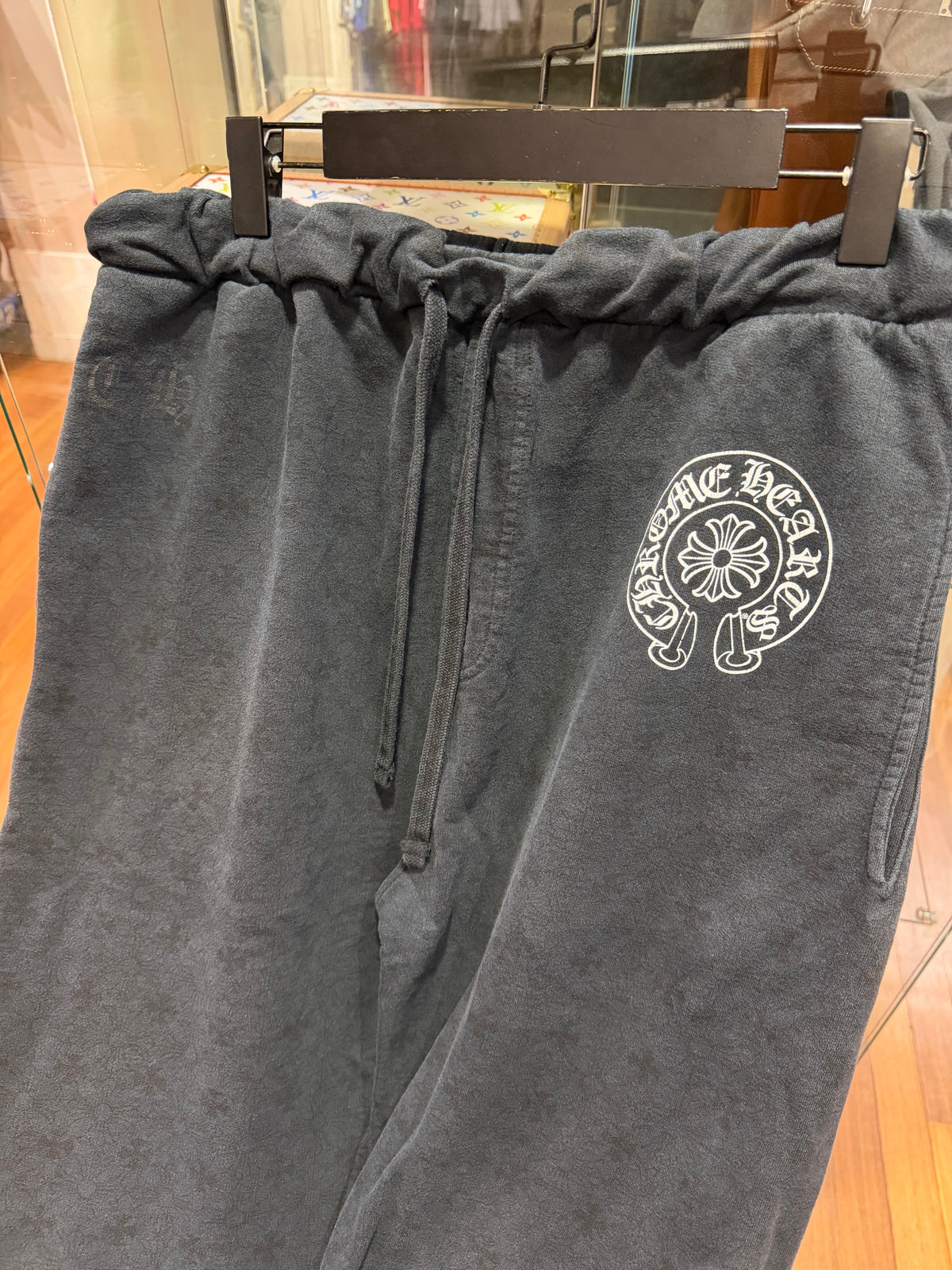 Chrome Hearts CH Plus Monogram Sweatpants - Black