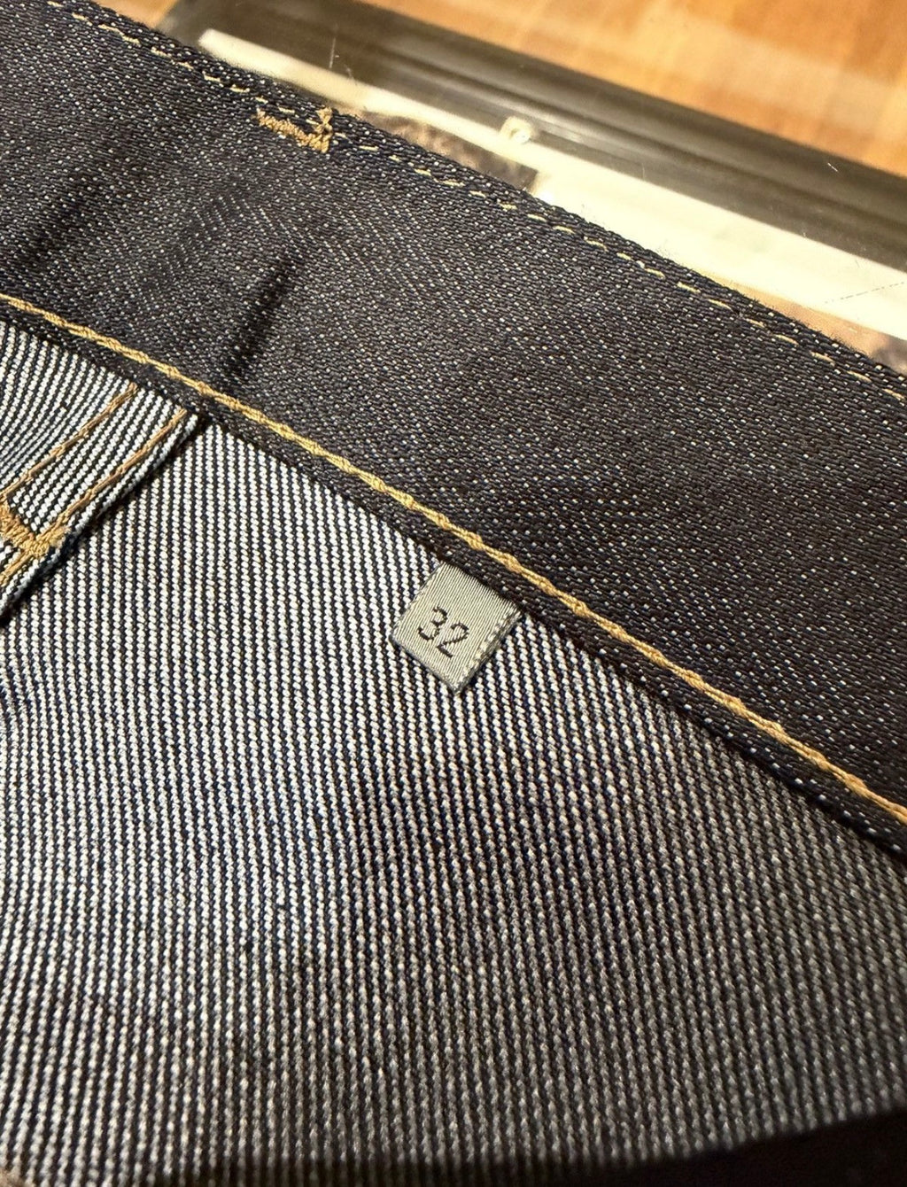 Dior Homme FW10 “19cm Dark Drill’ Denim Jeans