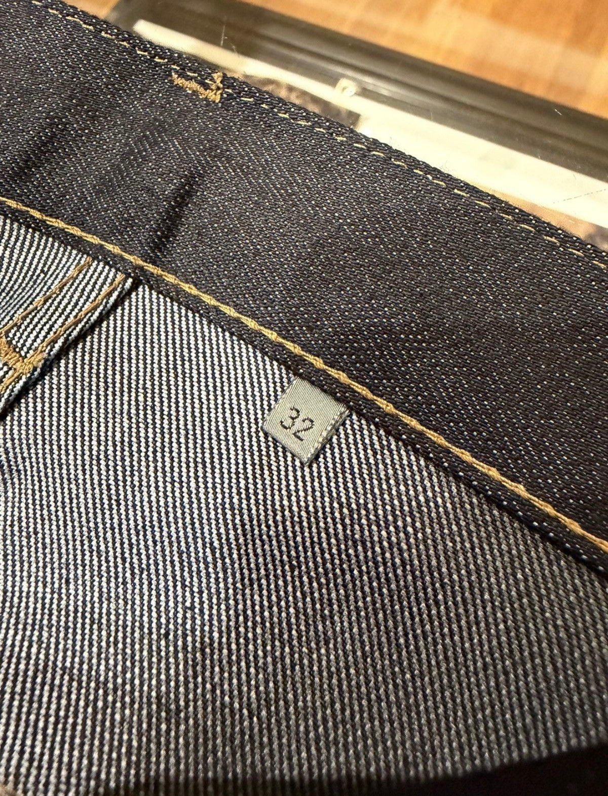 Dior Homme FW10 “19cm Dark Drill’ Denim Jeans