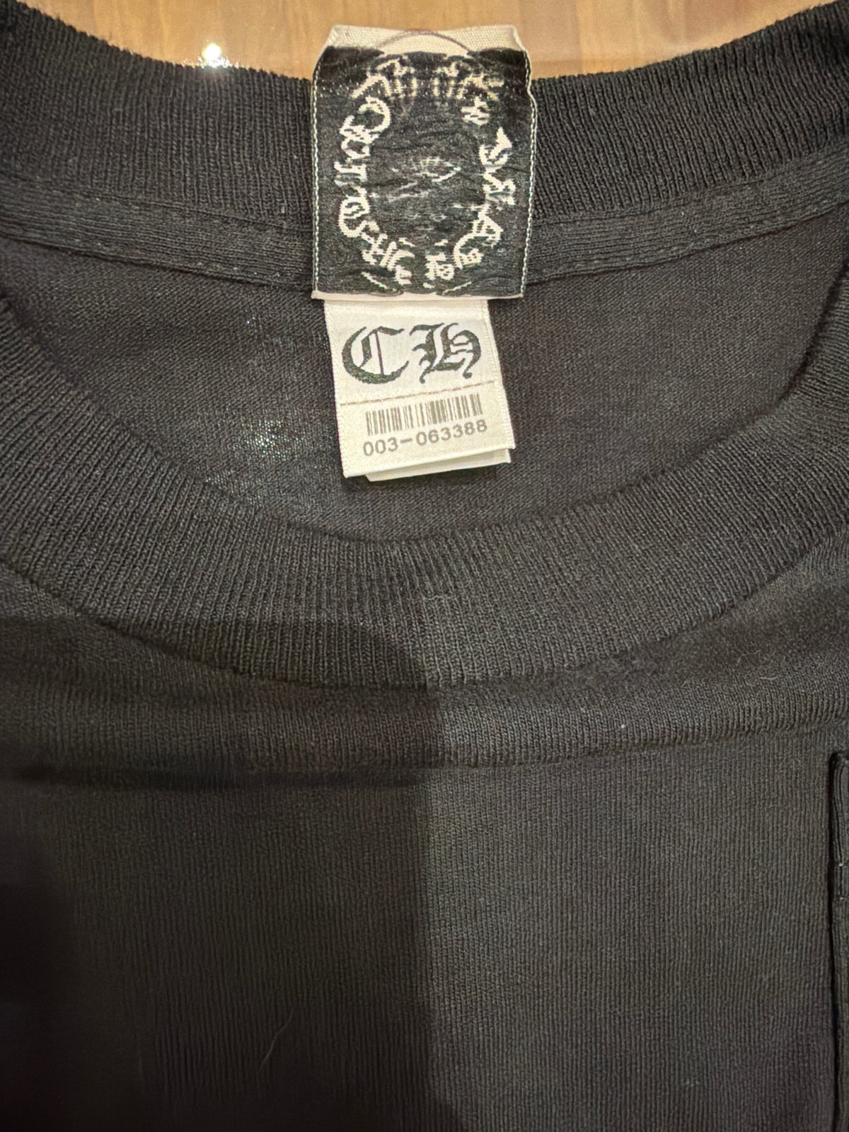 Chrome Hearts Horseshoe Maltice Cross LS Black/Blue