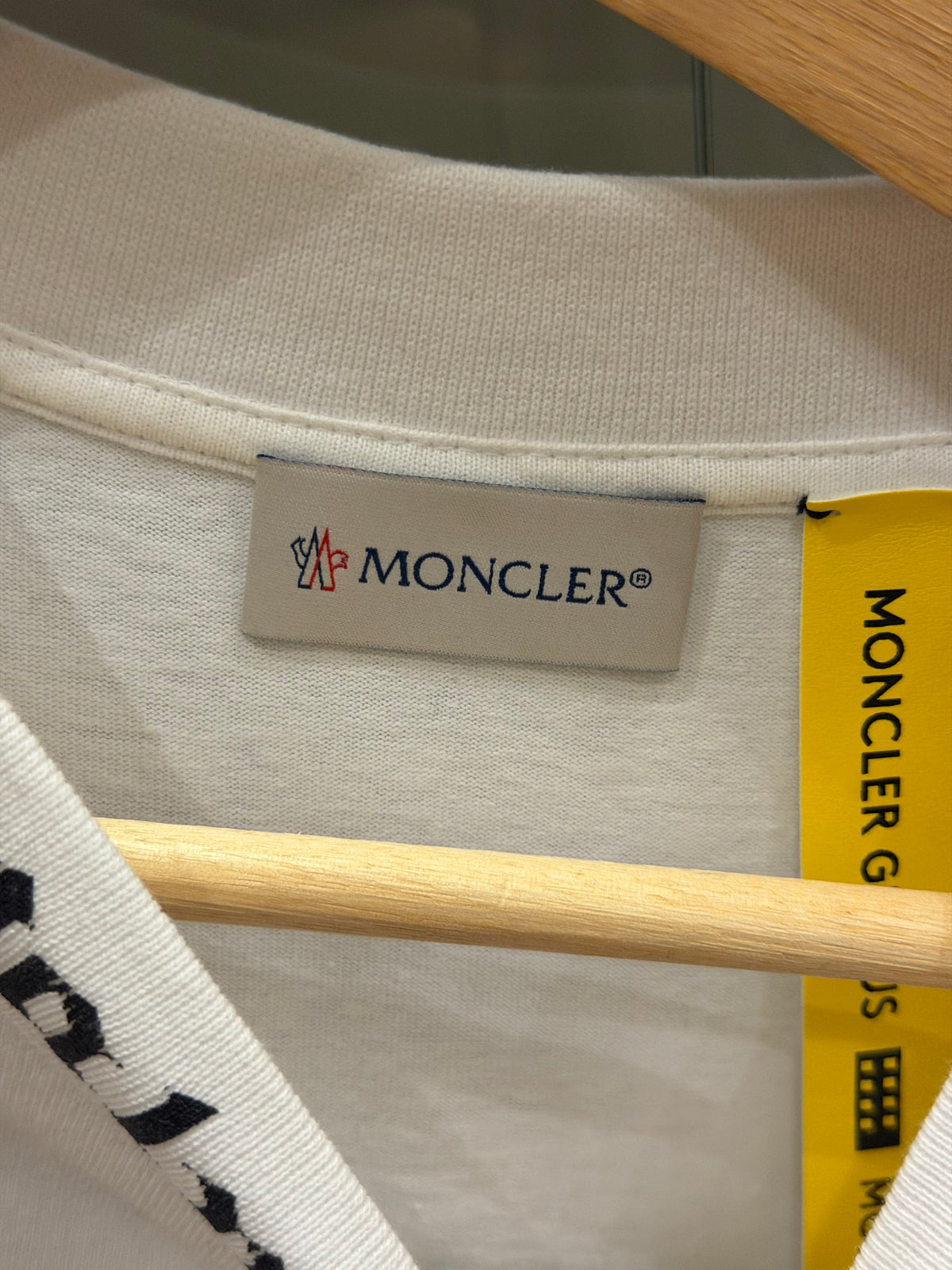 Moncler x Palm Angels Maglia Girocollo Tee - White