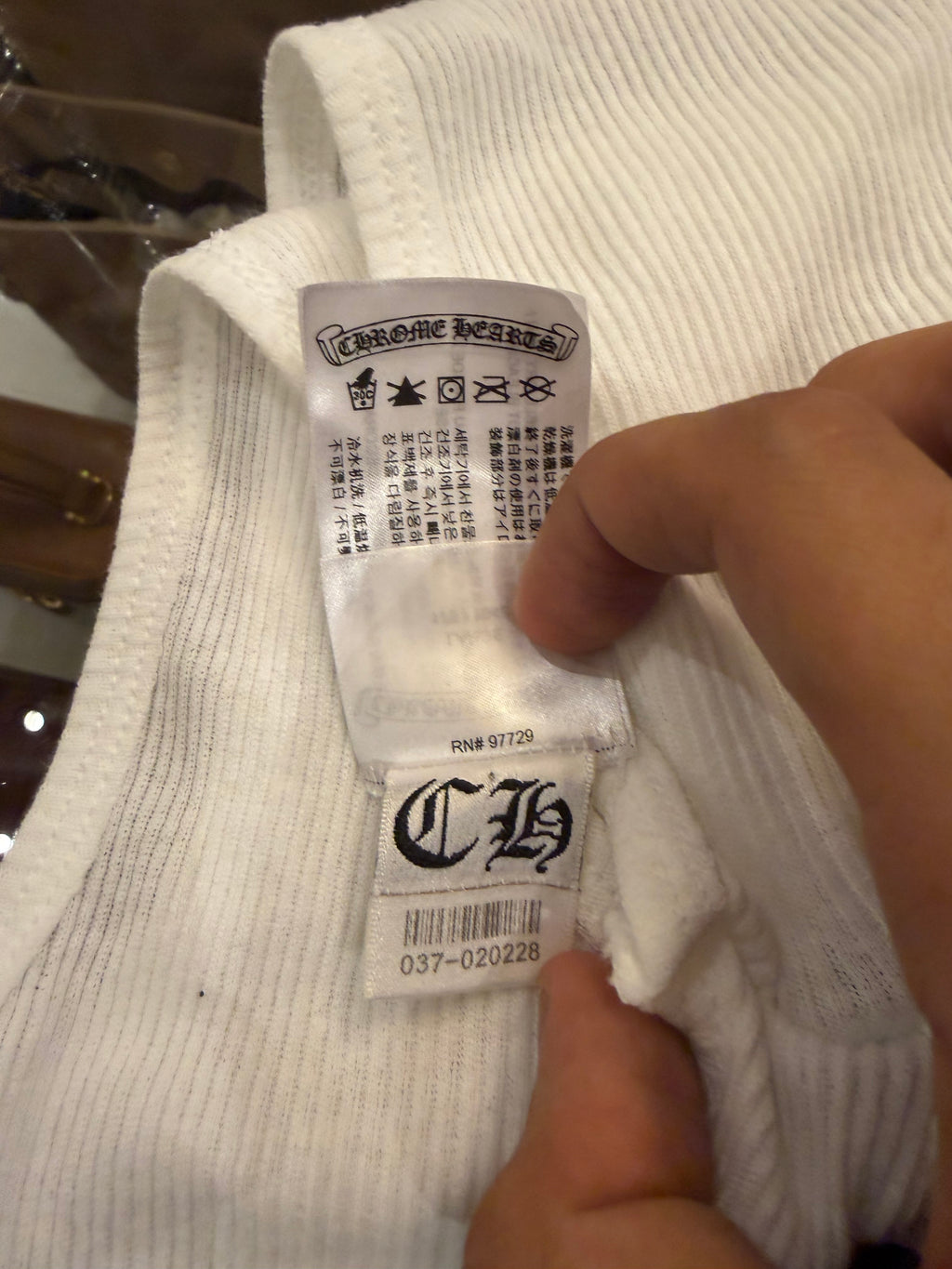 Chrome Hearts Richard Stark Tank Top