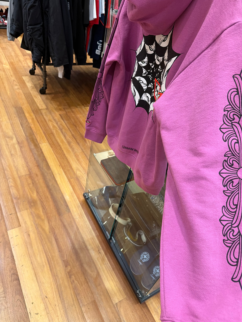 Chrome Hearts X Matty Boy Spider Web Hoodie
