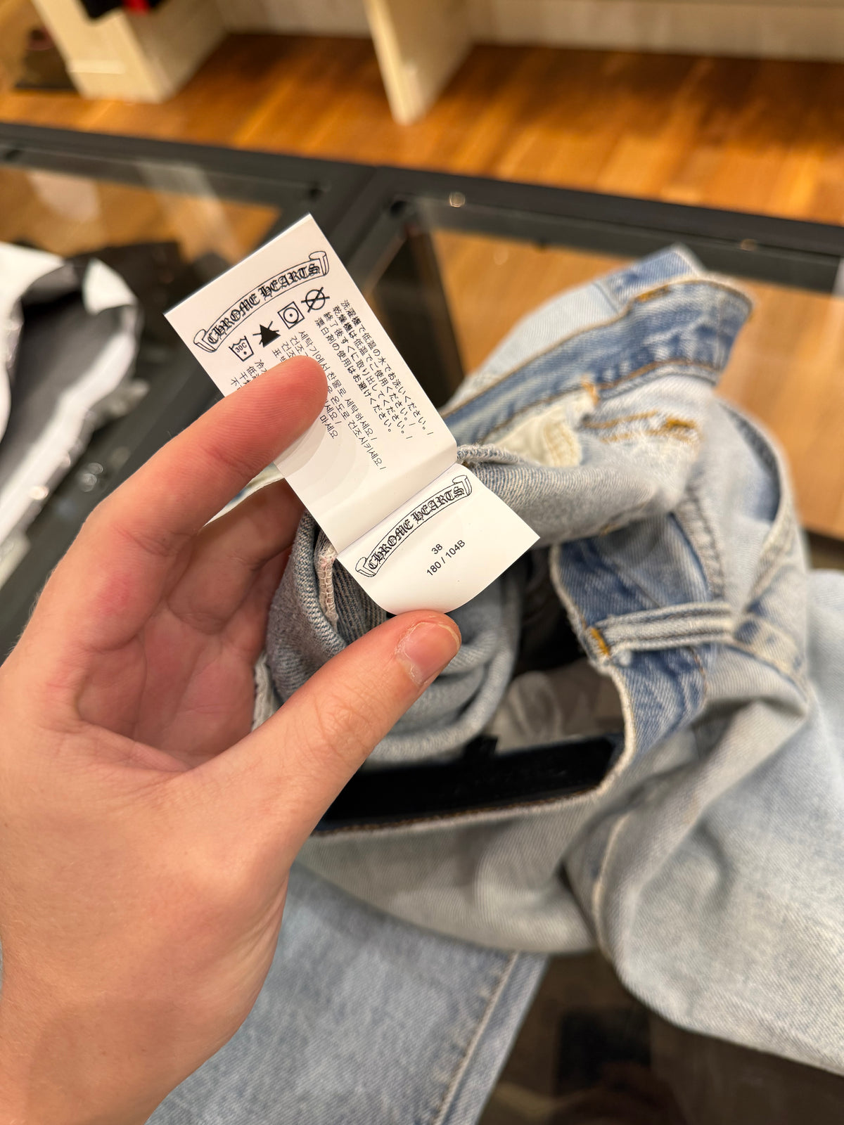 Chrome Hearts Red Tab Levi’s