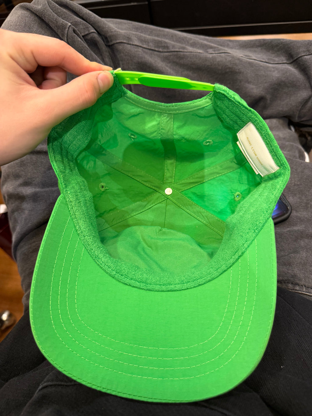 Aimé Leon Dore Nylon Cap - Lime Green