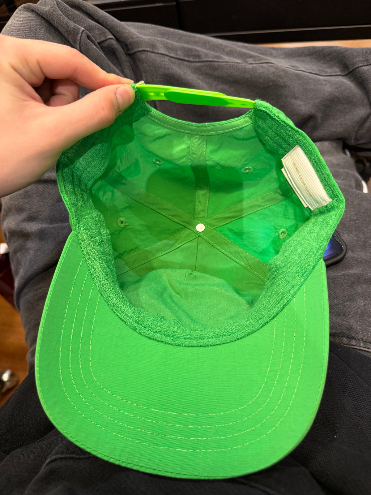 Aimé Leon Dore Nylon Cap - Lime Green