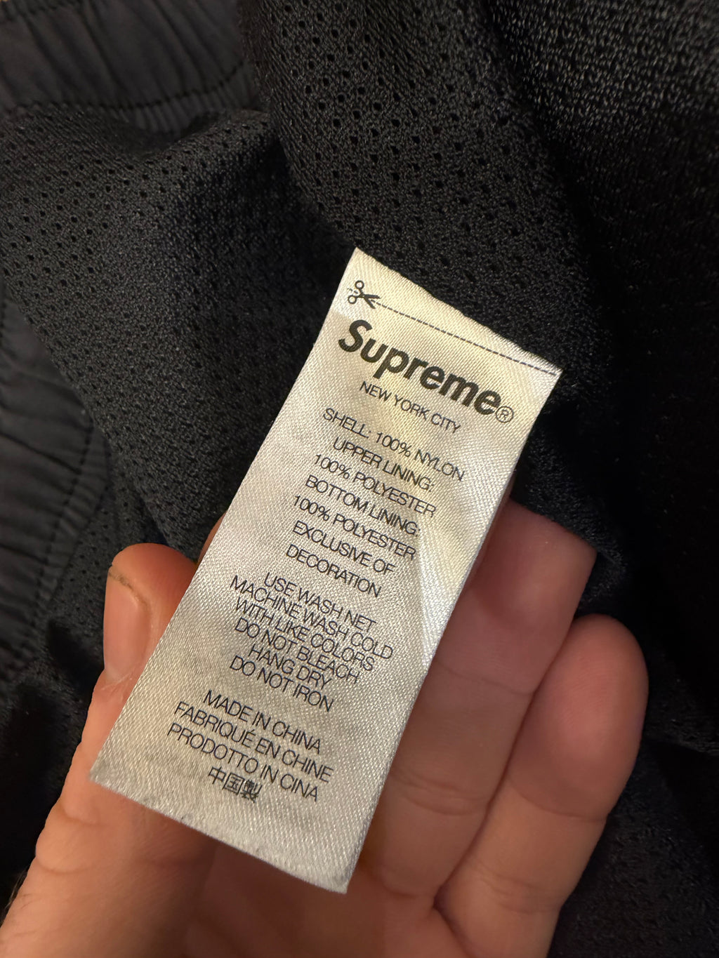 Supreme Old English Track Pants