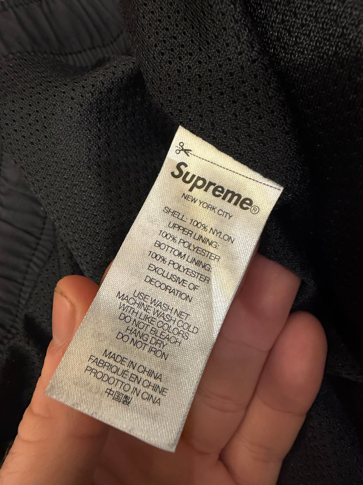 Supreme Old English Track Pants