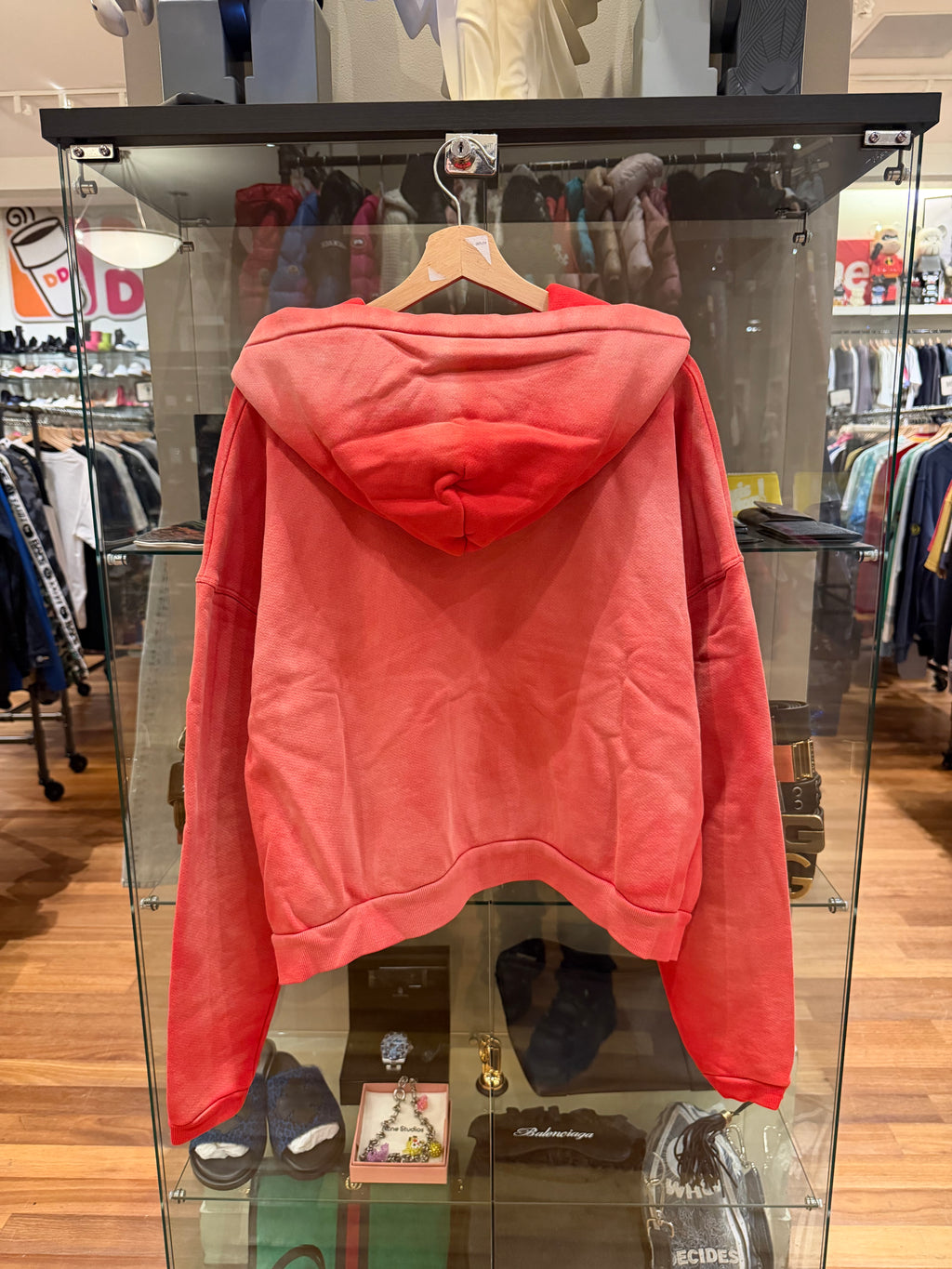 Raspberry Hills Pullover Hoodie - Red