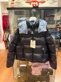 Moncler Niveole Guibbotto Short Down Puffer Jacket - Navy