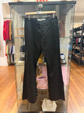Off-White Flared AOP Print Trousers - Black