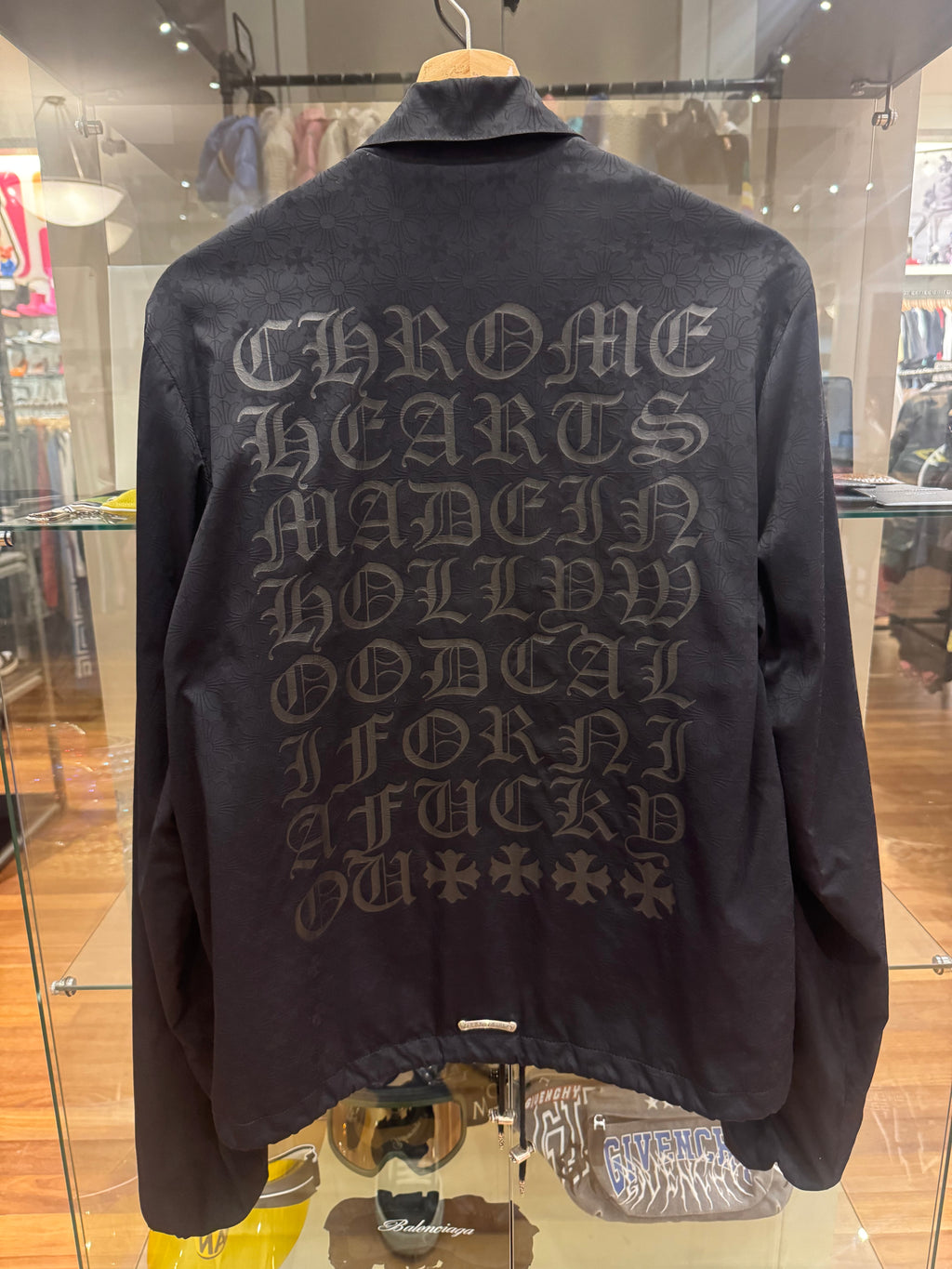 Chrome Hearts Riggins Coach Jacket - Tonal Monogram