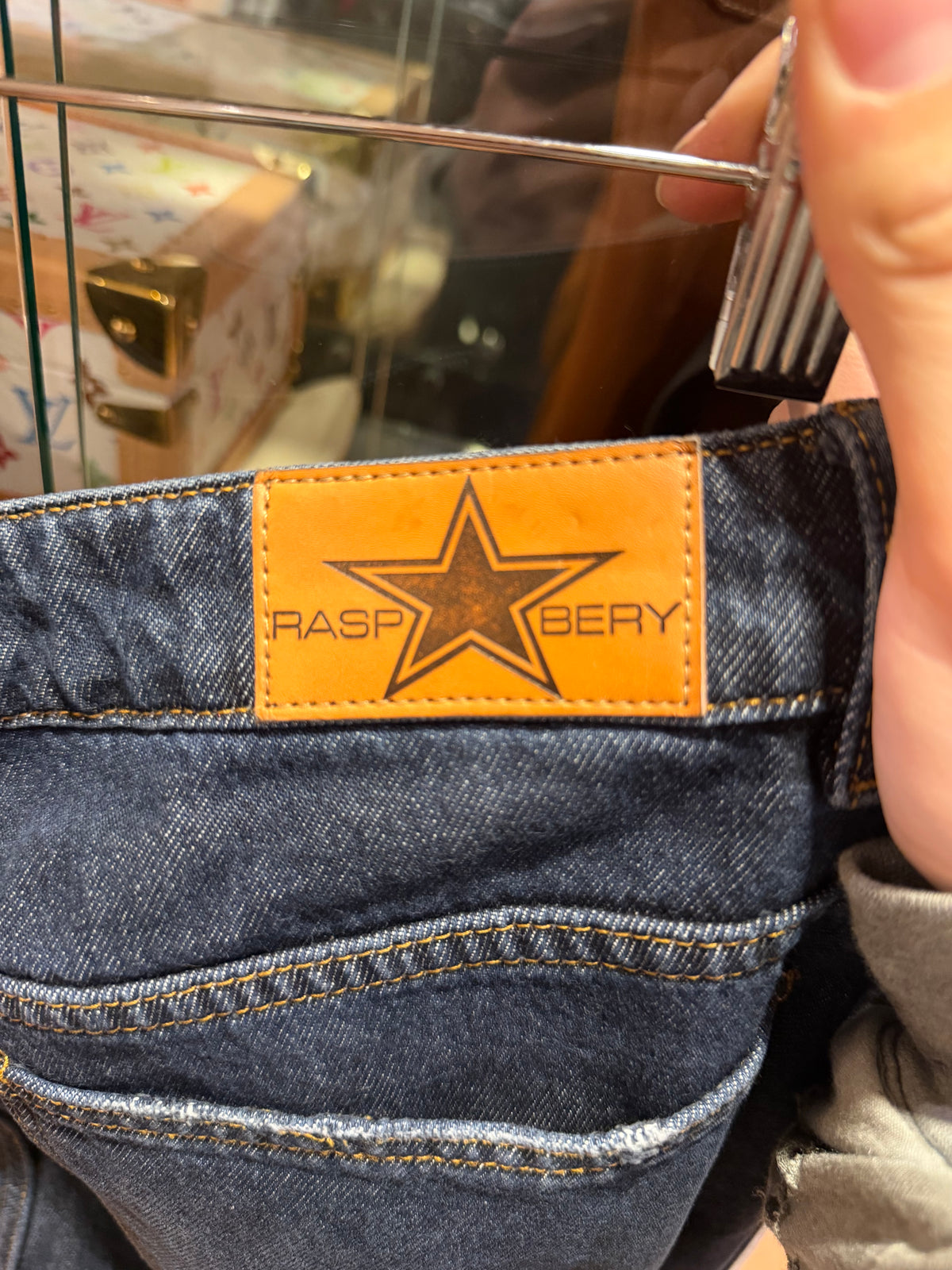 Rasberry Hills Track Denim Pants