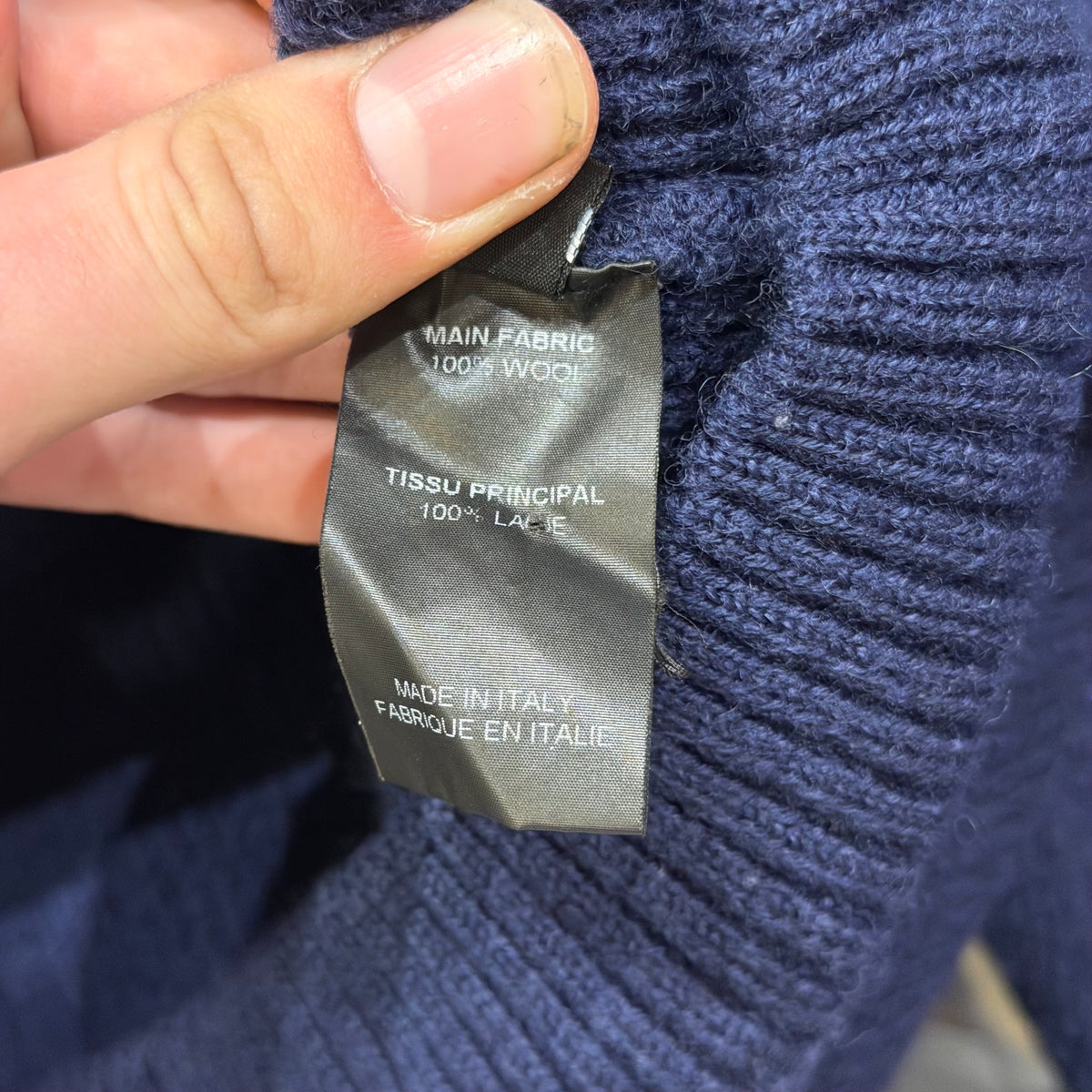 Vetements Knit Hole Sweater