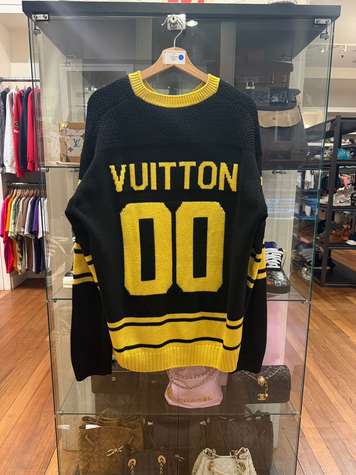 Louis Vuitton Football Jersey Knit Sweater